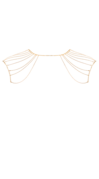 Magnifique Gold Shoulder Chain, Body Chain, Sexy Torso Chain