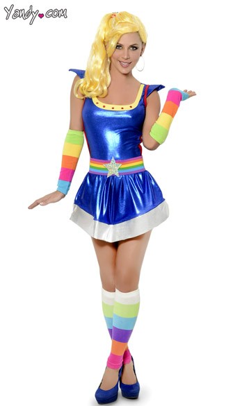 Rainbow Doll Costume