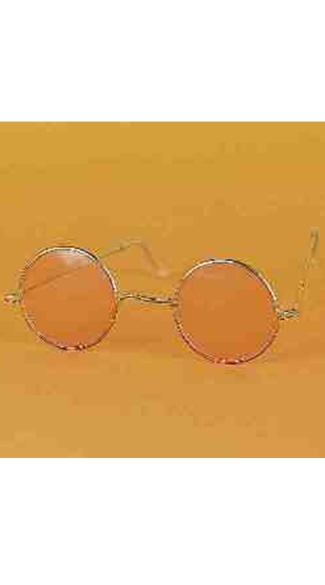 Circular Hippie Glasses, Hippie Costume Glasses, John Lennon Glasses