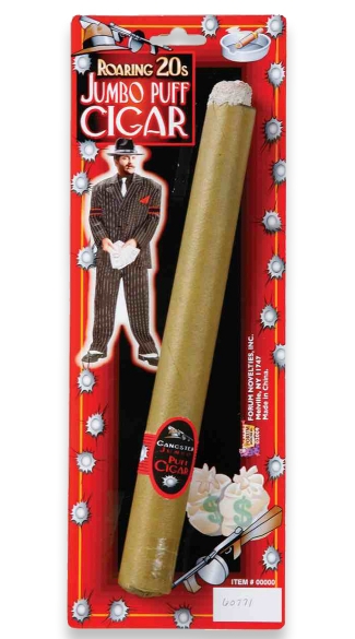 Jumbo Fake Gangster Cigar, Toy Cigar