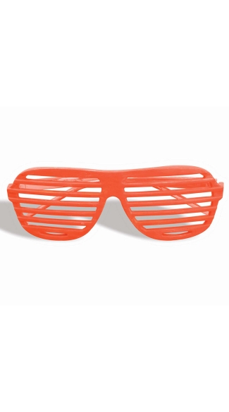 Neon Orange Slotted Glasses, Neon Slotted Glasses, Kanye West Glasses, Popular Sun Glasses, Slotted Sun Glasses