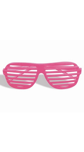 Neon Pink Slotted Glasses, Neon Slotted Glasses, Kanye West Glasses, Popular Sun Glasses, Slotted Sun Glasses