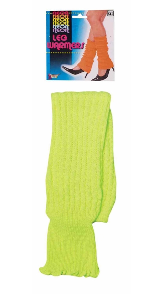 Neon Green Leg Warmers, Neon Leg Warmers, Fuzzy Leg Warmers, Rave Leg Warmers, Neon Boot Covers