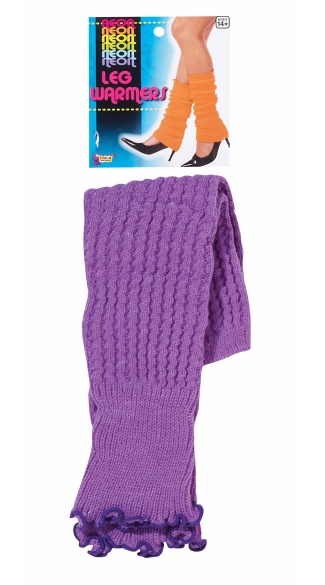 Neon Purple Leg Warmers, Neon Leg Warmers, Fuzzy Leg Warmers, Rave Leg Warmers, Neon Boot Covers