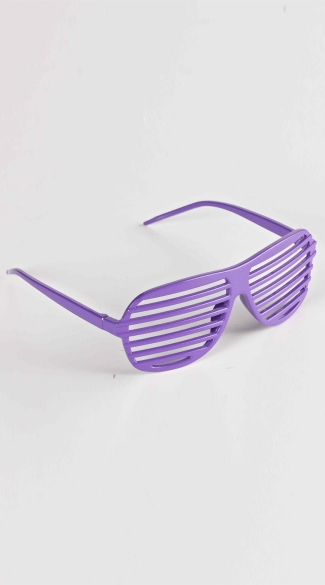 Neon Purple Slotted Glasses, Neon Slotted Glasses, Kanye West Glasses, Popular Sun Glasses, Slotted Sun Glasses