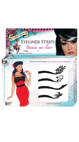Retro Rock Eyeliner Kit, Rockabilly Eyeliner Kit