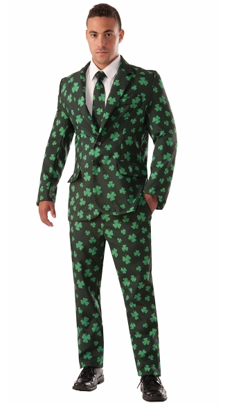 Mr. Good Luck, St. Patrick\'s Day Suit, Shamrock Suit