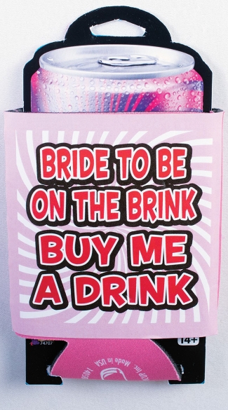 Bachelorette Koozie, Bride Coozie, Bachelorette Coozie