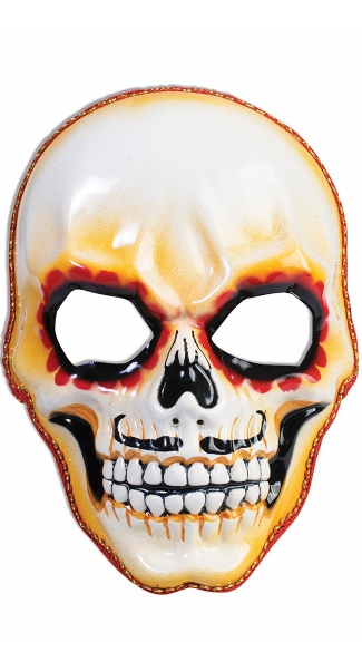 Men\'s Day of the Dead Skull Mask, Skull Shaped Mask, Skeleton Mask
