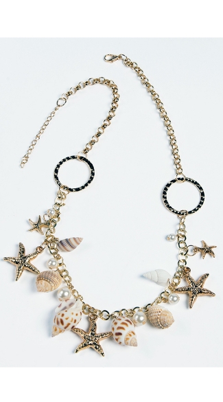 Mermaid Shell Necklace, Mermaid Necklace, Mermaid Costume Accessories