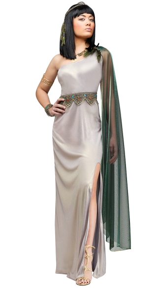 Jewel Of The Nile Diamond Costume, Sexy Cleopatra Costume, Adult Egyptian Costume