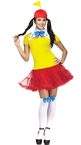 Tweedle Dee and Tweedle Dum Costume, Sexy Tweedle Dee Costume