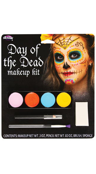 Sugar Skull Makeup Kit, Day of the Dead Makeup, Dia De Los Muertos Makeup