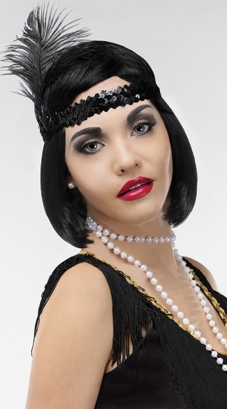 20\'s Instant Decades Kit , Decades Instant Kit, Flapper Girl Costume Accessories