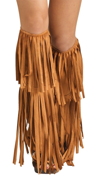 Hippie Fringe Boot Covers, Fringe Legwarmers, Hippie Legwarmers