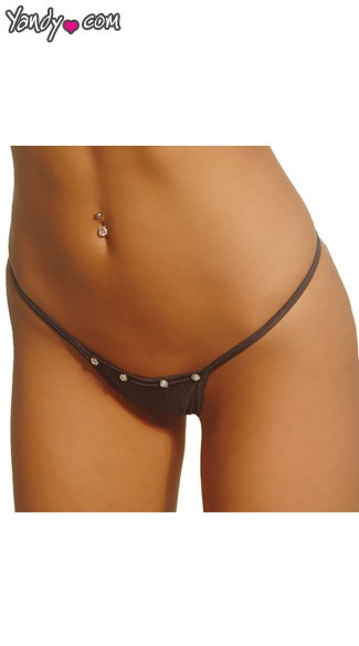 Studded Thong, Sexy Thong, Gem Thong