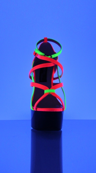 glow in the dark high heels