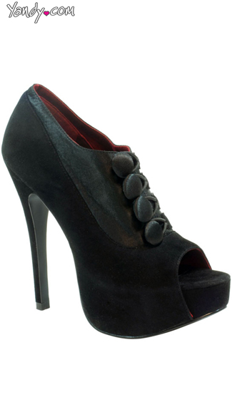 Kissable Open Toe Platform