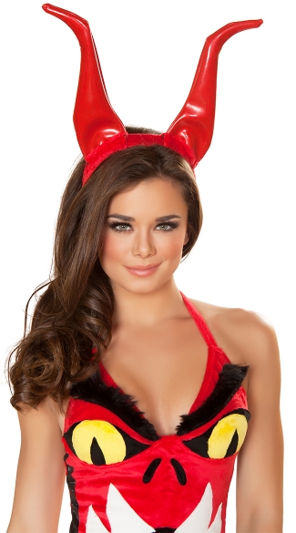 Devil Horn Headband, Devil Headband, Horn Head Band