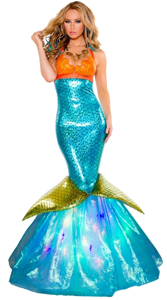 Aquarius Mermaid Costume, Sexy Mermaid Costume, Mermaid Costume