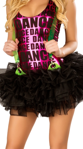 Suspender Tutu, Tu Tu with Suspenders, Suspender Skirt