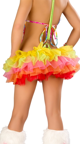 Rainbow Suspender Tutu