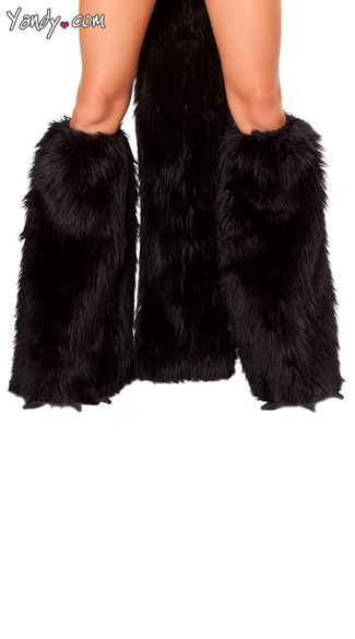 Black Cat Claw Legwarmers