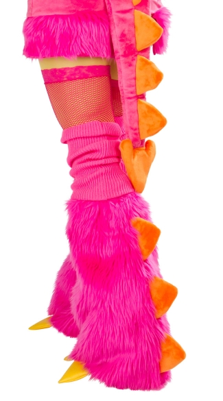 Deluxe Pink Dragon Legwarmers