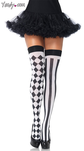Harlequin Stockings