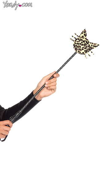 Leopard Kitty Crop, Crop, Kitty Shaped Crop