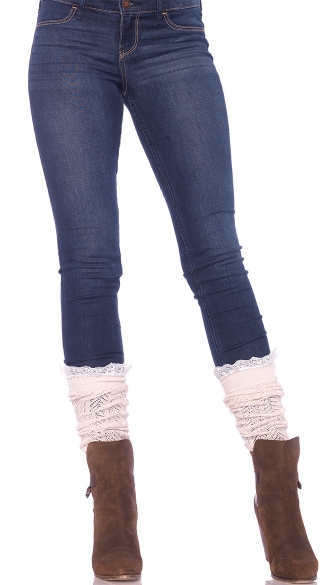 Crochet Knit Socks, Slouch Socks, Crochet Socks