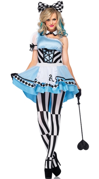 Psychedelic Alice Costume, Crazy Alice Costume