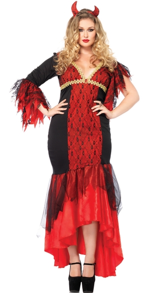 Plus Size Sexy Devil Costume Plus Size Diva Devil Costume 