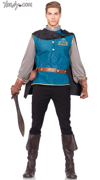 Storybook Prince Costume, Men\'s Prince Charming Costume, Men\'s Fairytale Costume