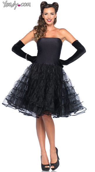 Rockabilly Swing Dress Costume, Tulle Dress, Dress Costume