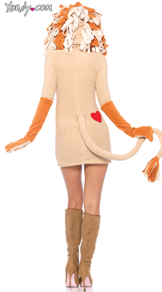 Cozy Lioness Costume Sexy Lion Costume Sexy Cat Costume 3162