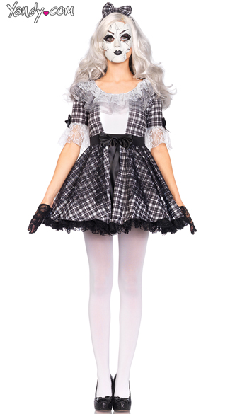 Pretty Porcelain Doll Costume Sexy Doll Costume Scary Doll Costume 9851