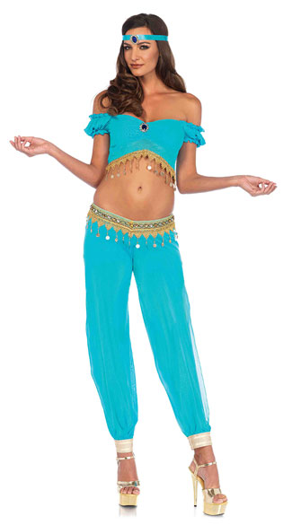 Desert Beauty Costume, Sexy Arabian Costume, Sexy Princess Costume