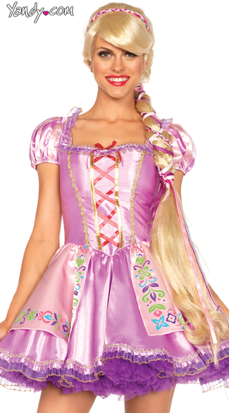 Rapunzel Wig, Disney Princess Wig, Braided Blonde Wig