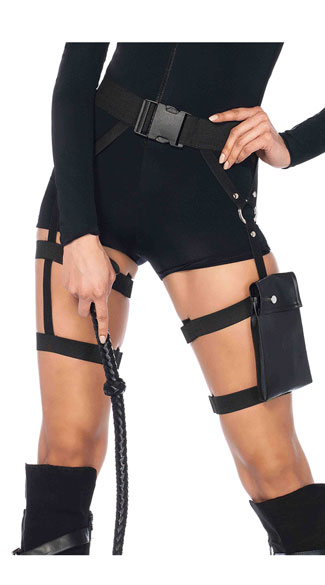 Multi-Strap Utility Belt, Strappy Garter Utility Belt, Strappy Utility Belt