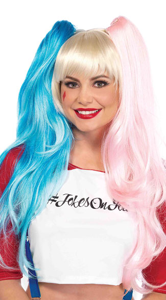 Deviant Doll Wig, Pastel Pigtail Wig, Blonde Doll Wig