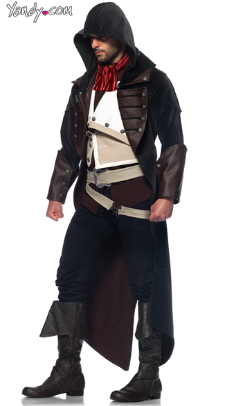 Arno Dorian Costume, Arno Assassin\'s Creed Halloween Costume, Arno Assassin\'s Creed Costume