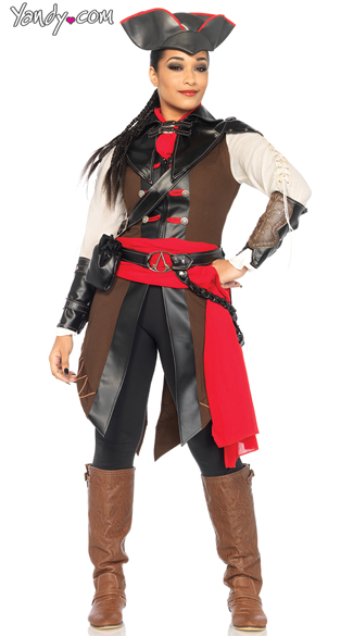 Assassans Creed Aveline de Grandpre Costume, Assassin\'s Creed Costume, Video Game Costumes