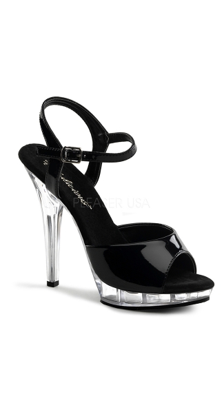 Classic 5\" Heel Sandal with Ankle Strap, Sexy Classic Sandal