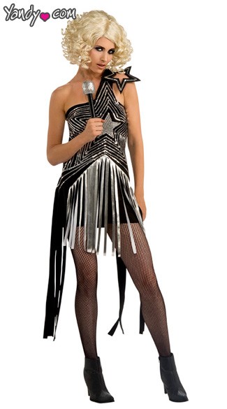 Lady Gaga Star Dress Costume