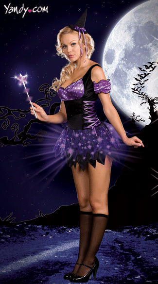 Light Up Witch Costume