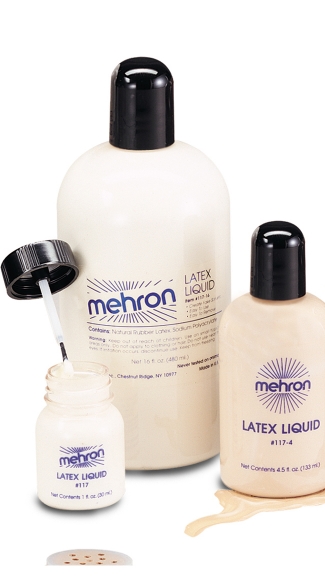 4.5 oz. Clear Liquid Latex, Theater Makeup Supplies, Cheap Makeup Online