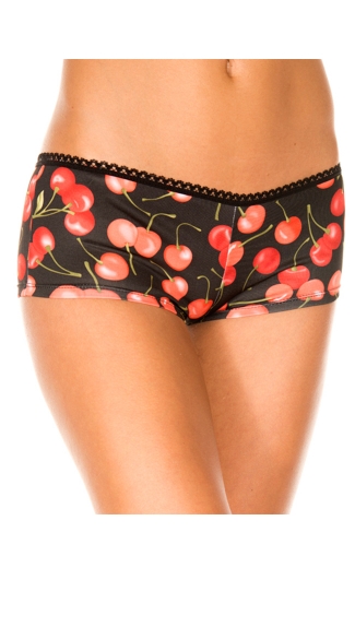 Cherry Boyshorts, Cherry Print Panties