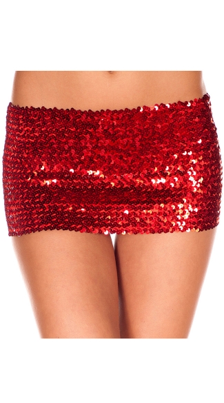 Sequined Mini Skirt, Sequin Skirt, Sequin Mini Skirt