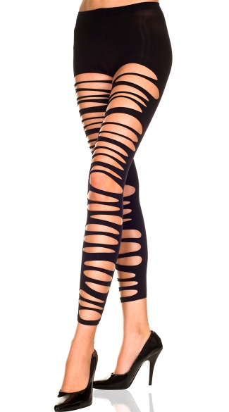 Ripped Stirrup Leggings